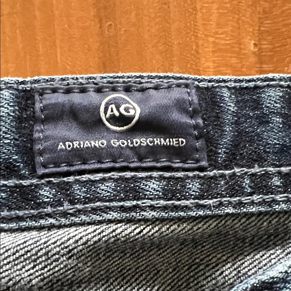 AG Adriano Goldschmied The Graduate Straight Leg Jeans - Dark Blue - Picture 2 of 7